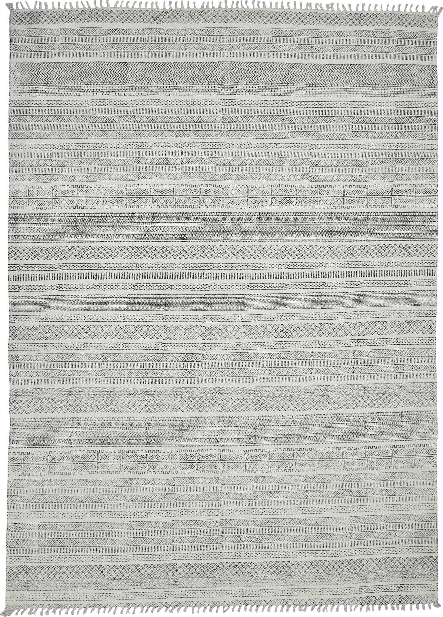 Aethen Charcoal 7'6 x 10' Rug - Image 1