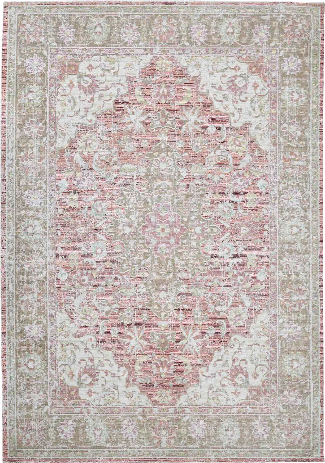 Hilko Pink 3'11 x 5'11 Rug - Image 1