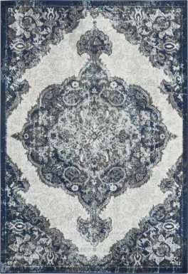 Gauco Navy 4' x 6' Rug