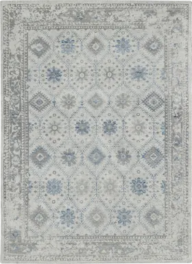 Nabhi Light Gray 9' x 12' Rug