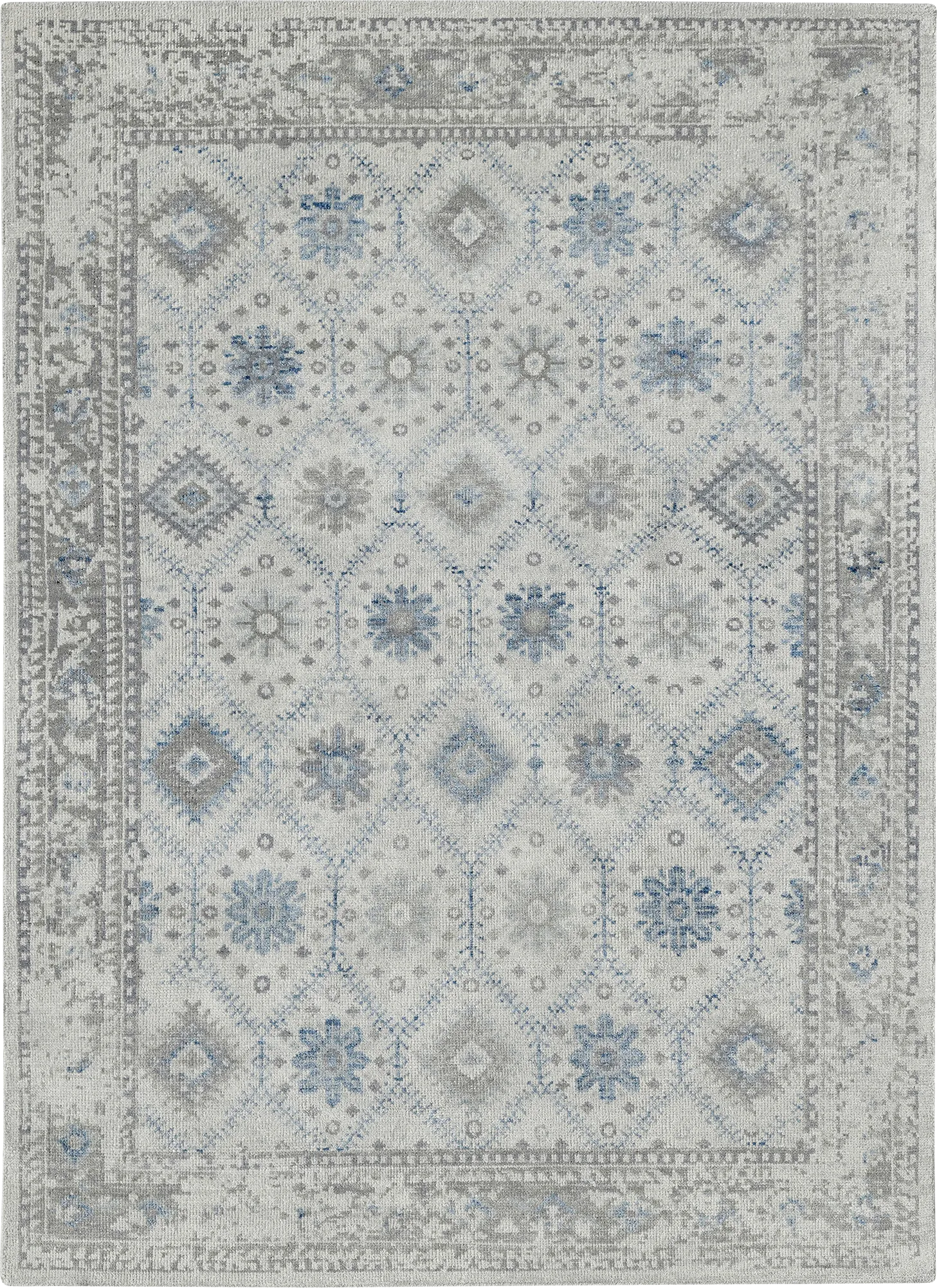 Nabhi Light Gray 10' x 14' Rug - Image 1