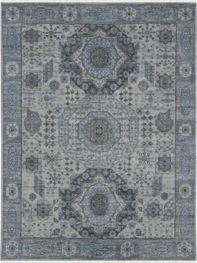 Askien Gray/Blue 9' x 12' Rug