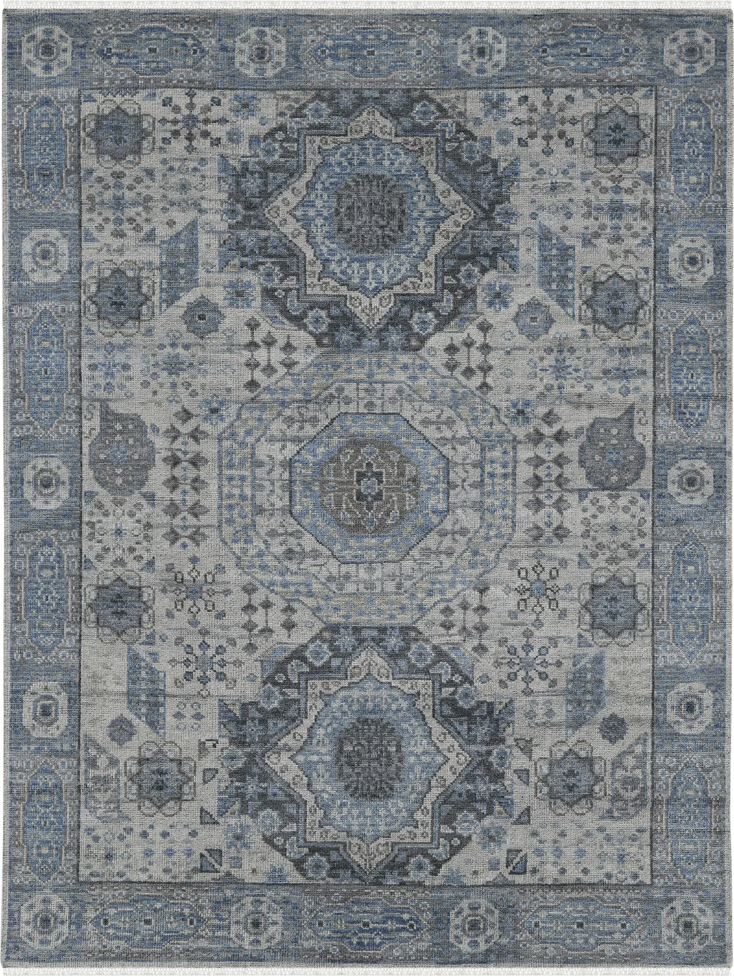Askien Gray/Blue 9' x 12' Rug
