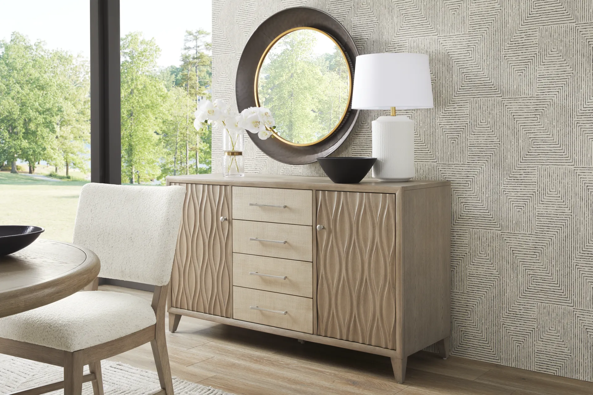 Marisole Taupe Server - Image 3