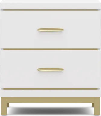 Kids Skye White Nightstand
