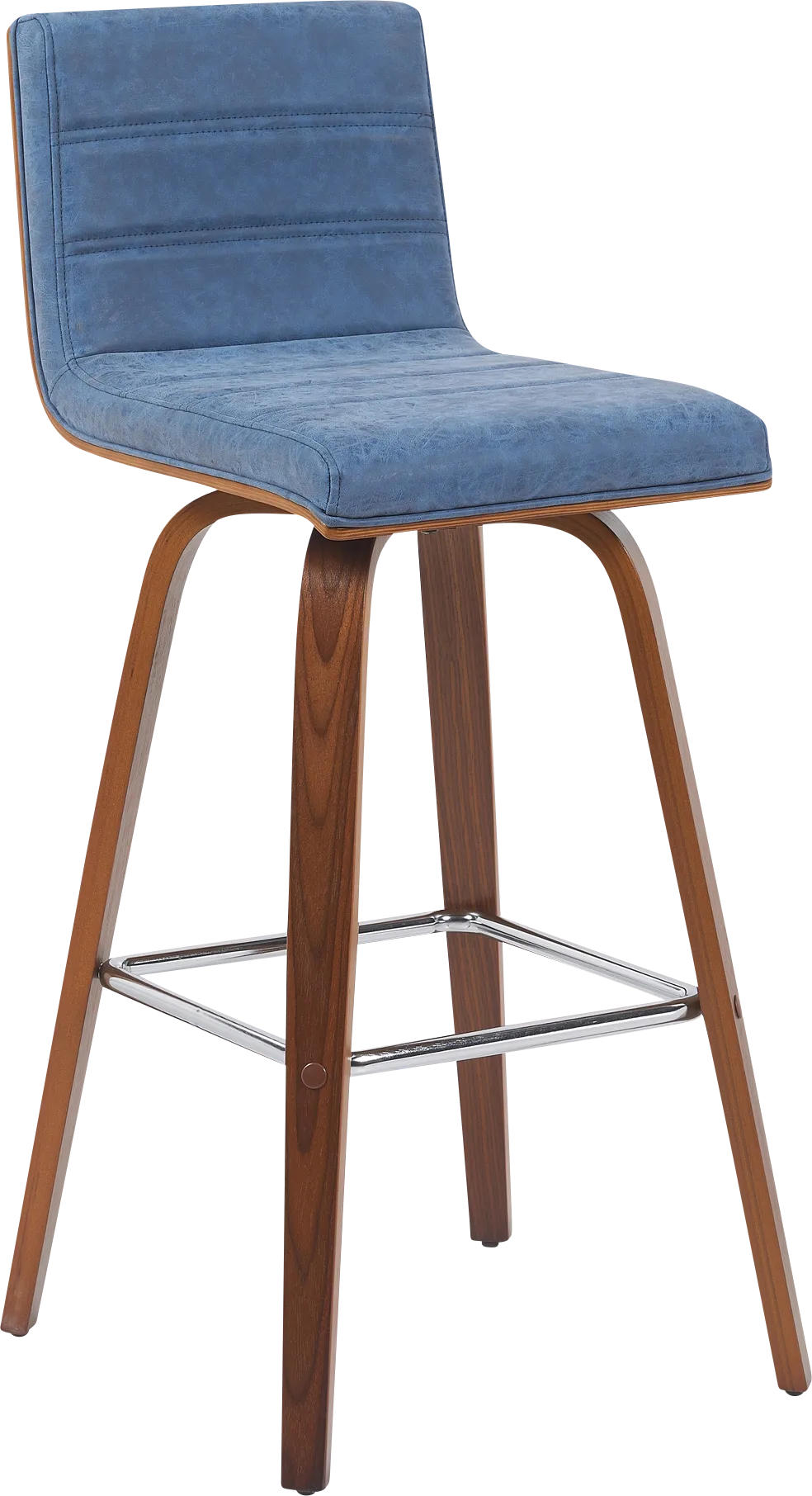 Sunways I Blue Barstool - Thumbnail - Image 1