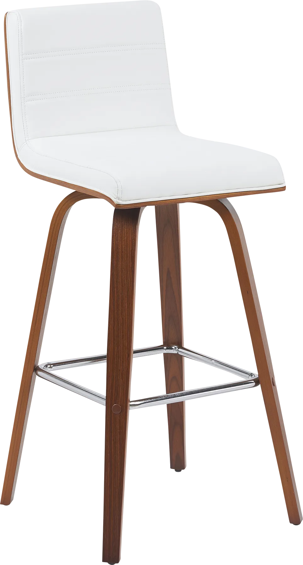 Sunways I White Barstool - Image 1