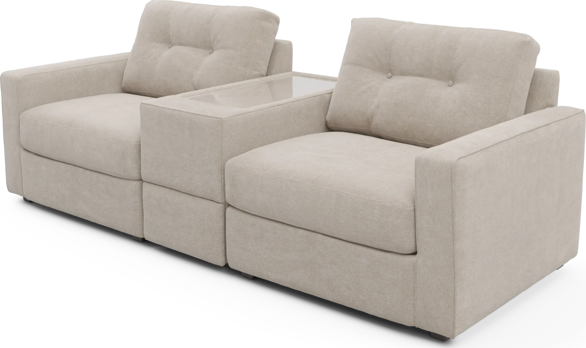 Beige 3 Pc ModularOne - Image 1