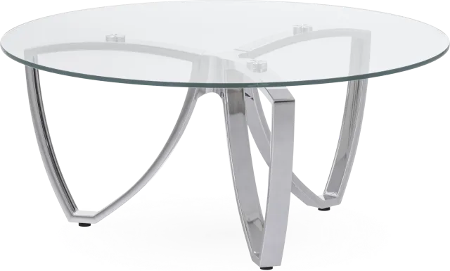 Celine Silver Cocktail Table