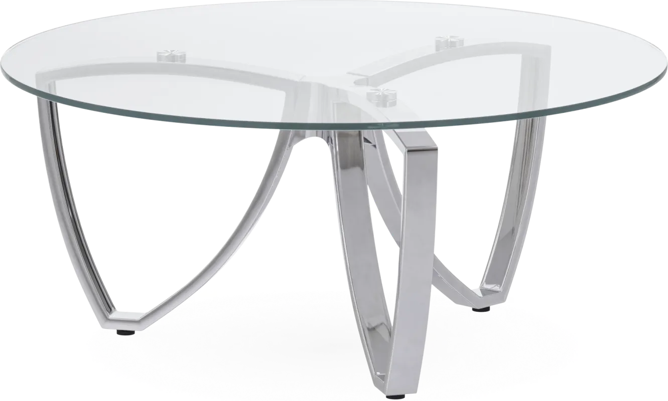 Celine Silver Cocktail Table