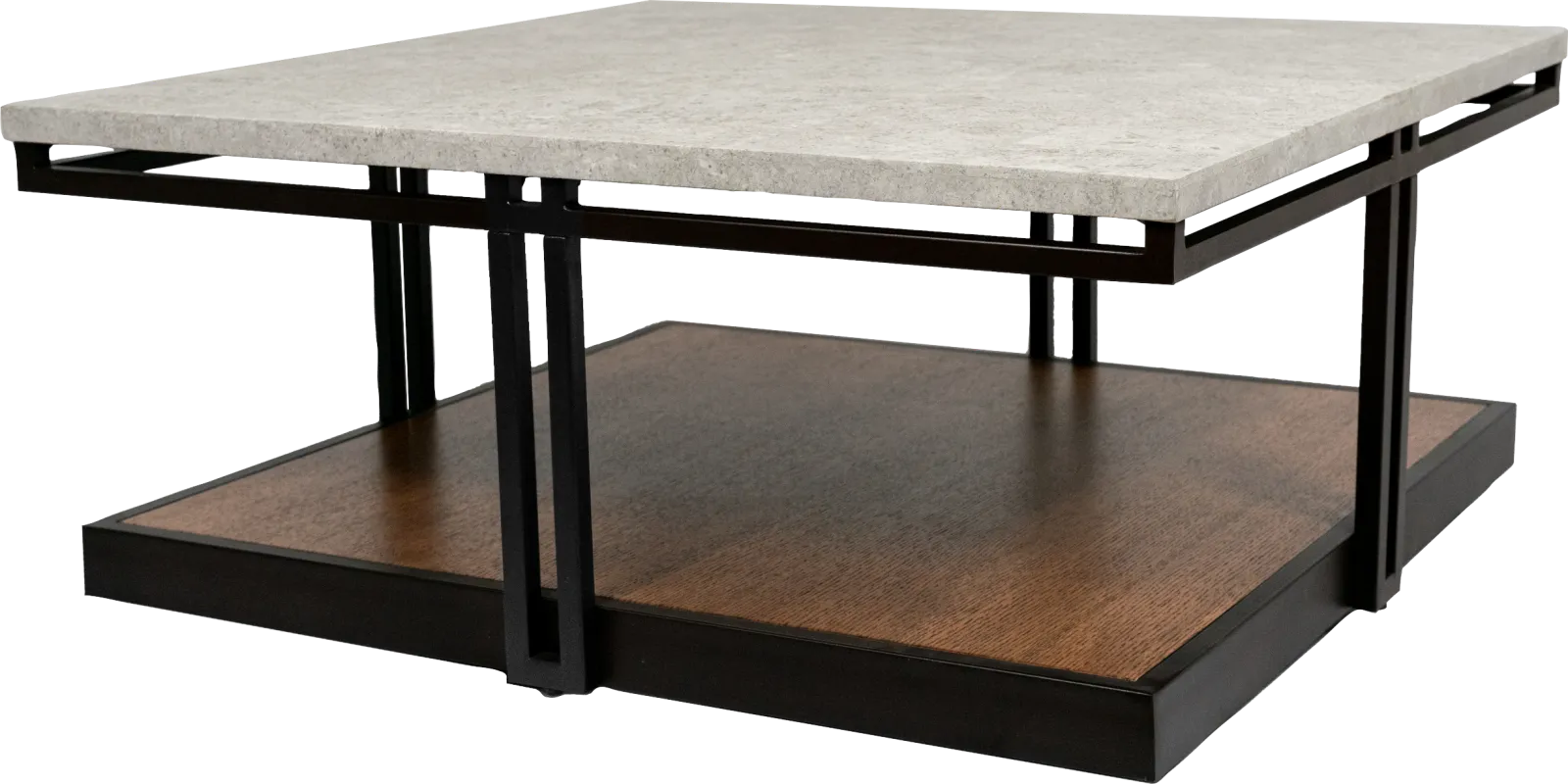 Molino Beige Cocktail Table with Casters