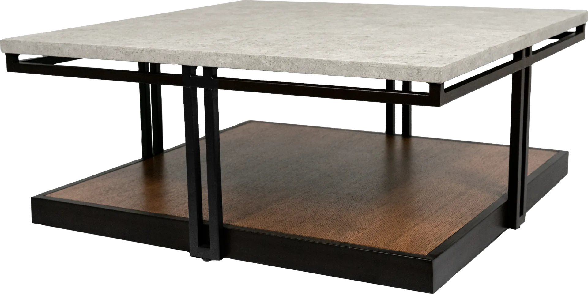 Molino Beige Cocktail Table with Casters - Image 1