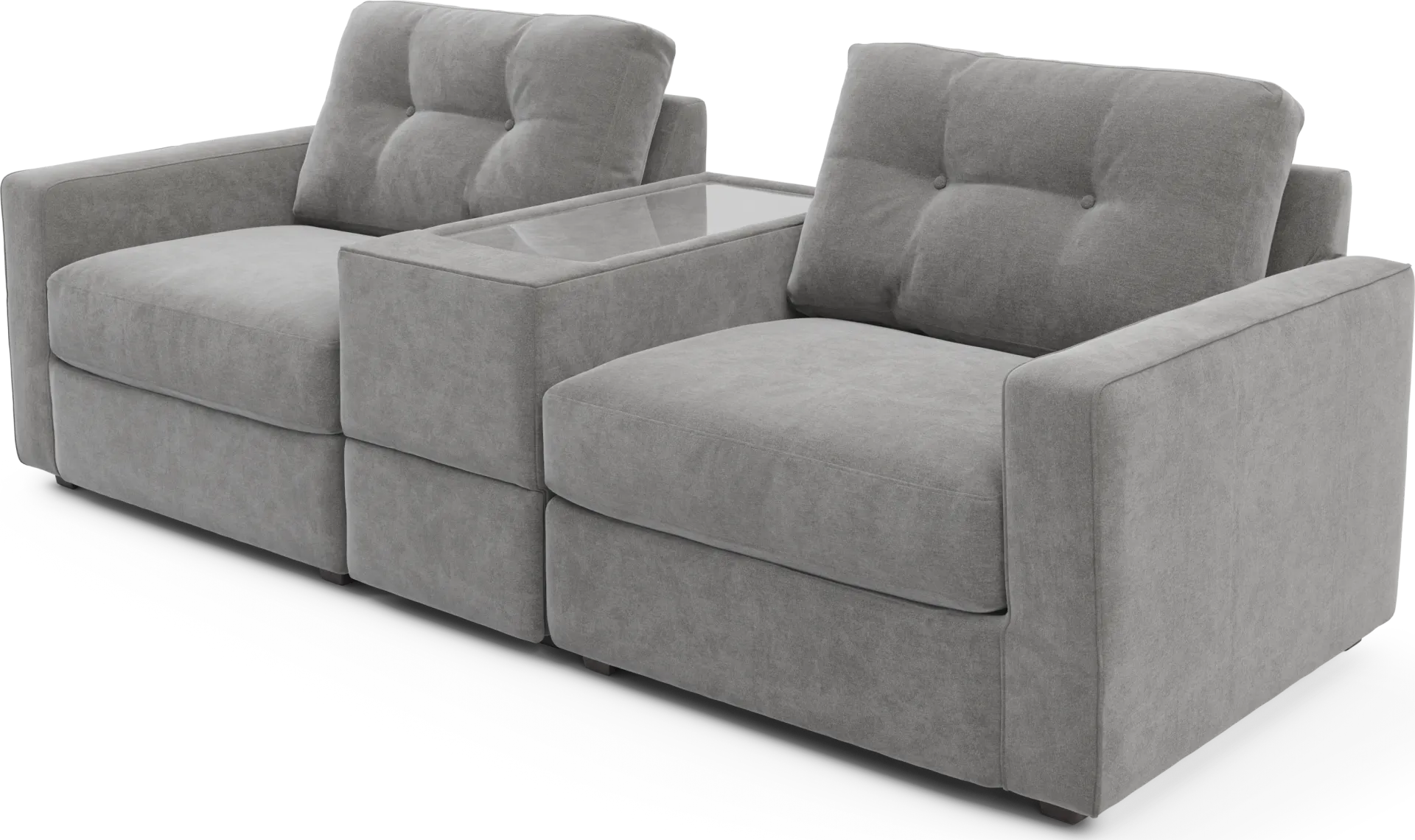 Gray 3 Pc ModularOne - Image 1