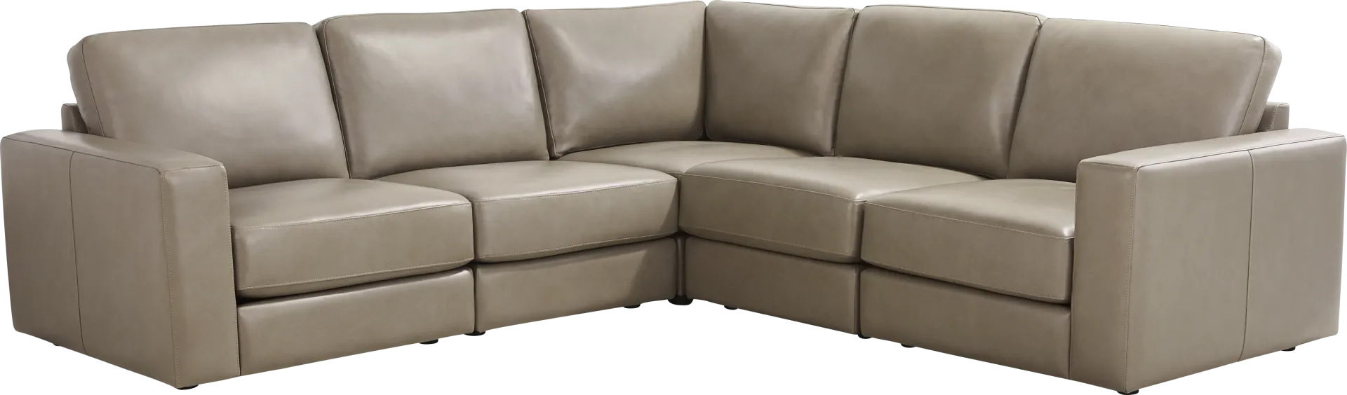Cobblestone Leather 5 Pc Venice Modular - Image 1