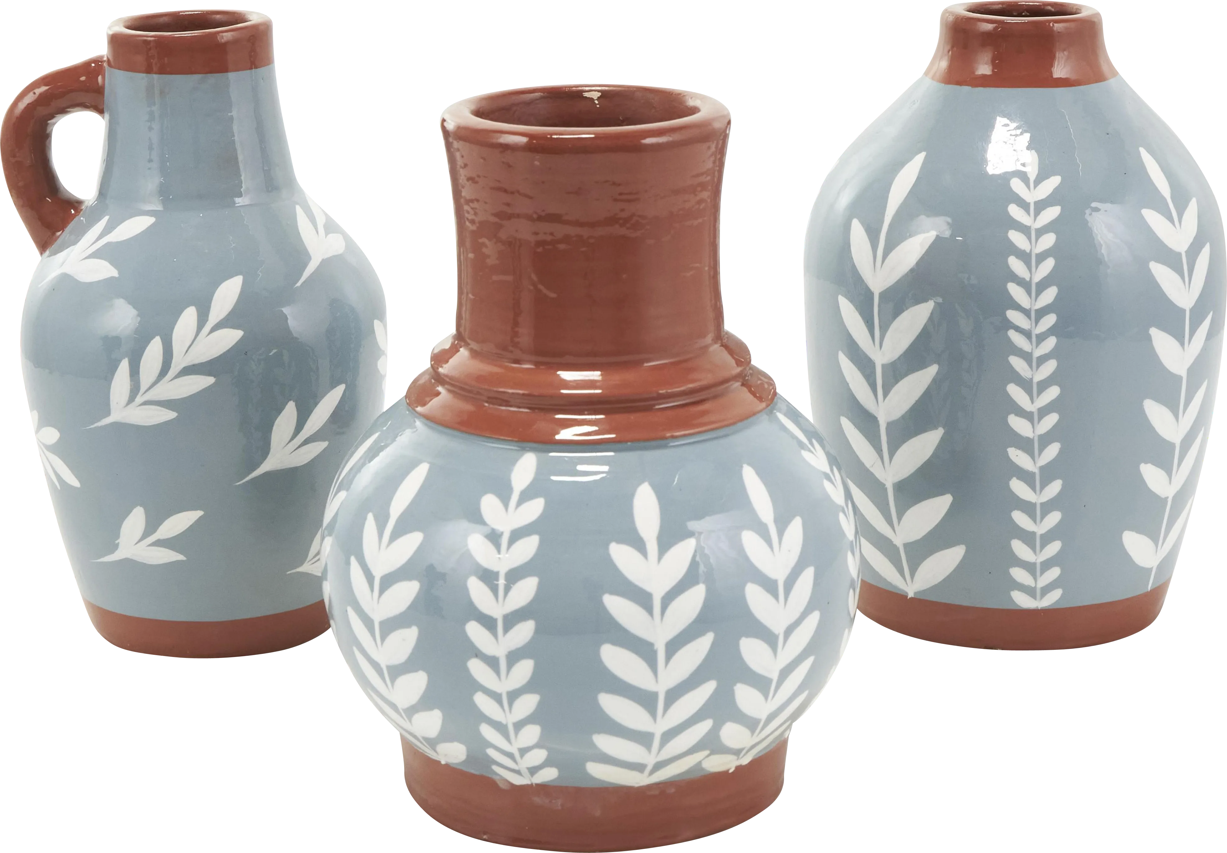 Fanli Blue Vase, Set of 3 - Image 1