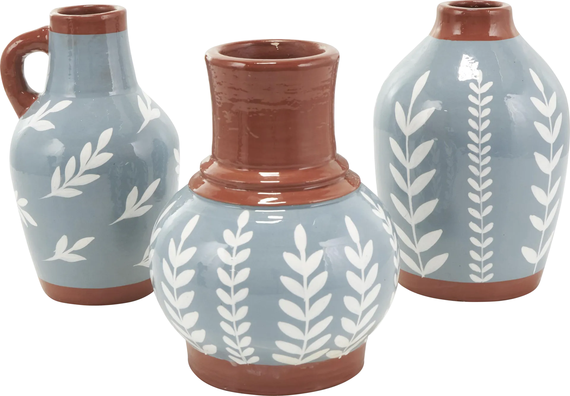 Fanli Blue Vase, Set of 3 - Image 1