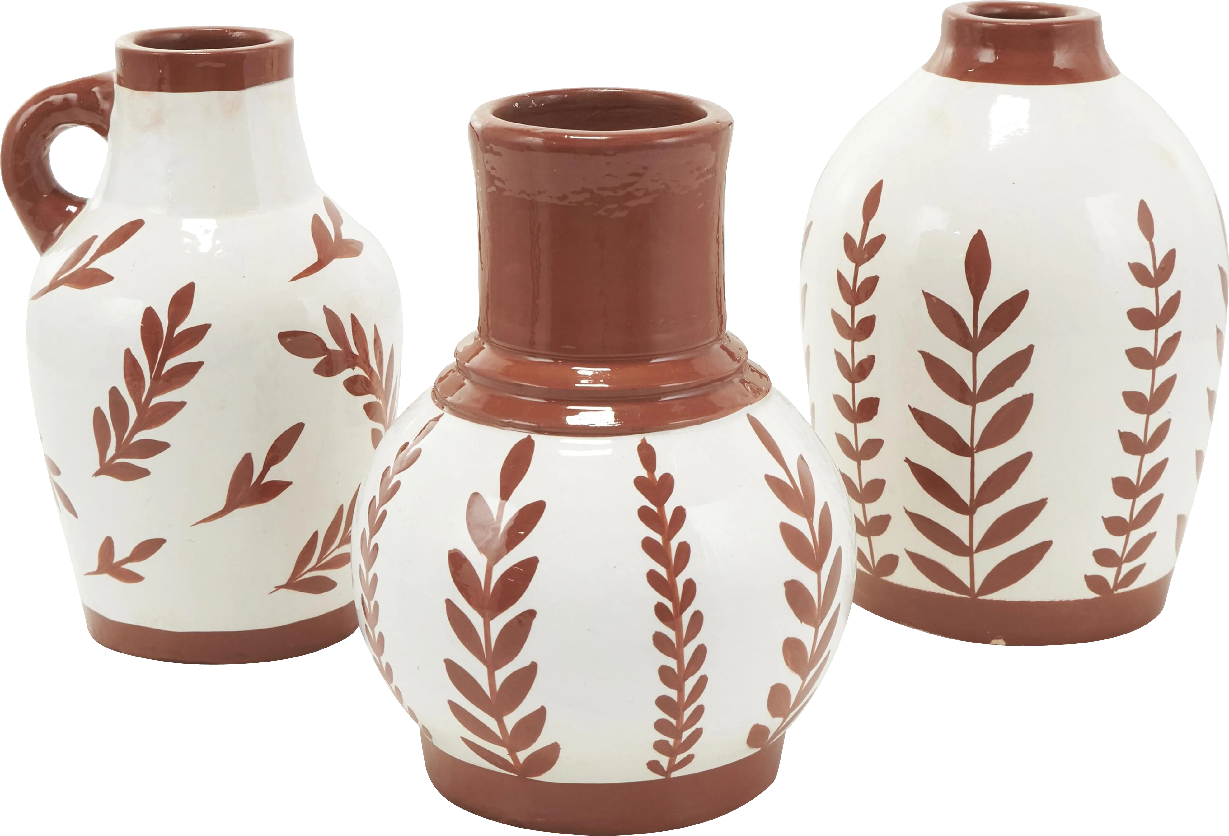 Fanli White Vase, Set of 3 - Thumbnail - Image 1
