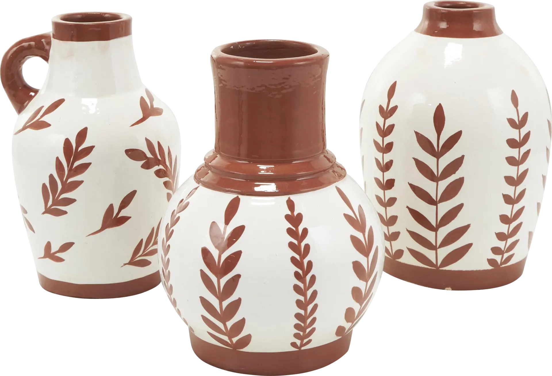 Fanli White Vase, Set of 3