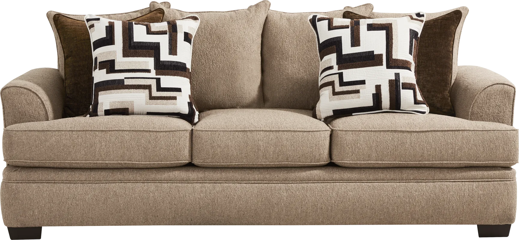 Lincoln Park Latte Sofa