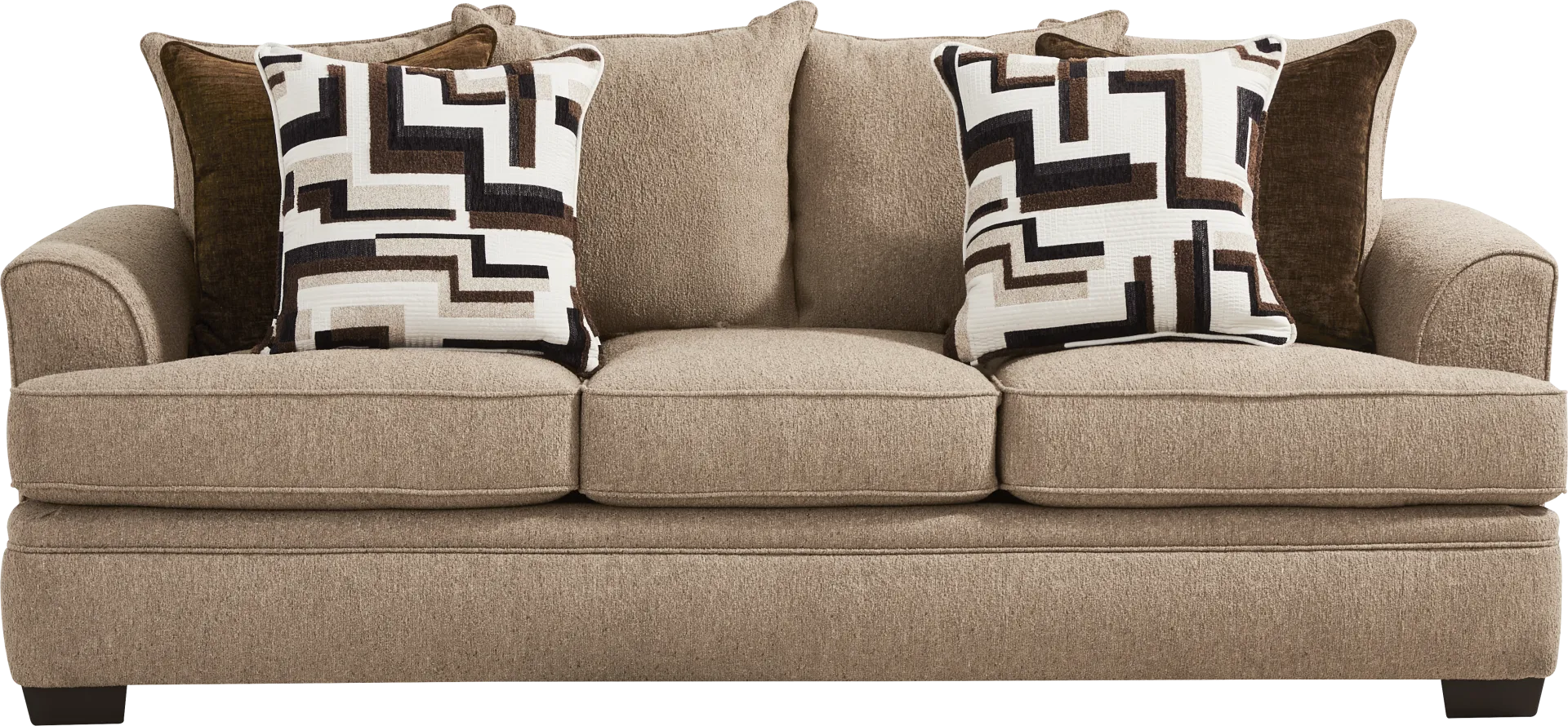Lincoln Park Latte Sleeper Sofa - Image 1
