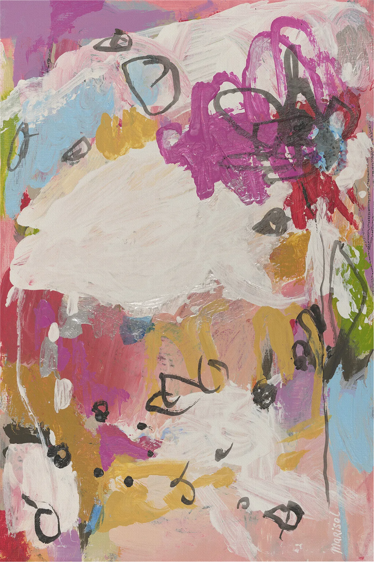 All Over Multi Artwork - Image 1