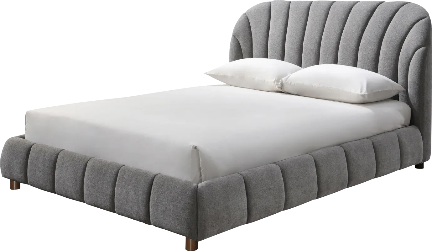 Auder Gray Queen Bed