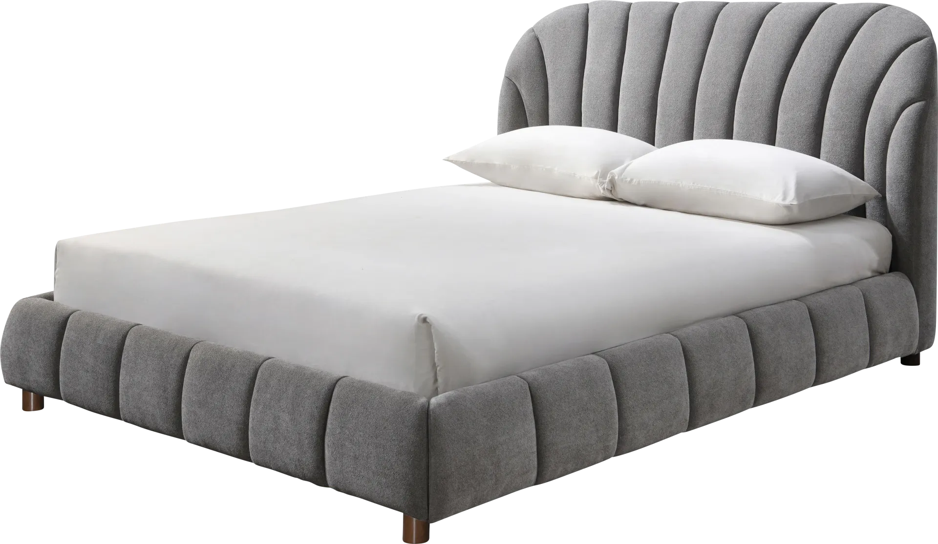 Auder Gray Queen Bed - Image 1