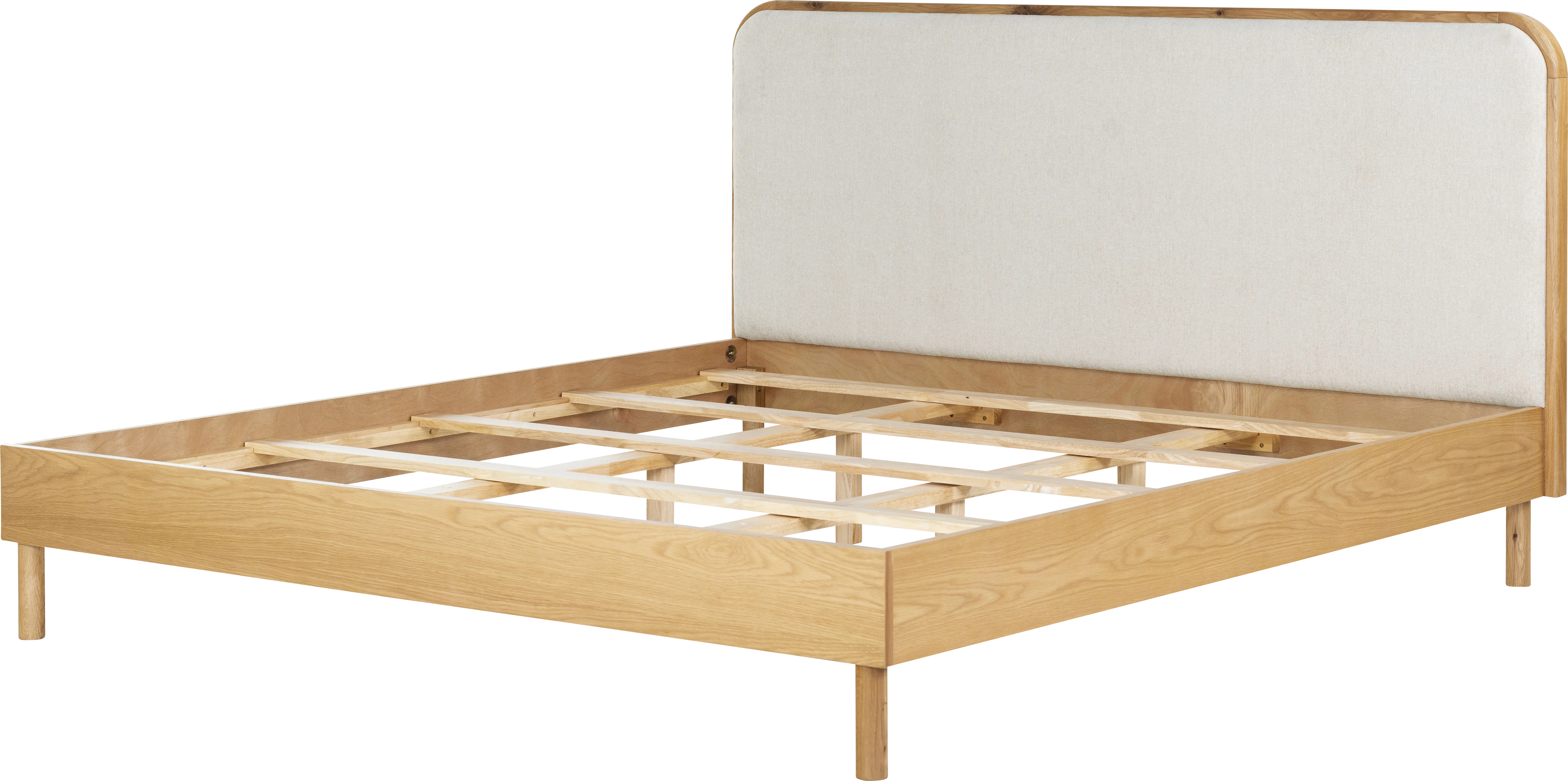 Enrith Natural King Bed - Thumbnail - Image 1