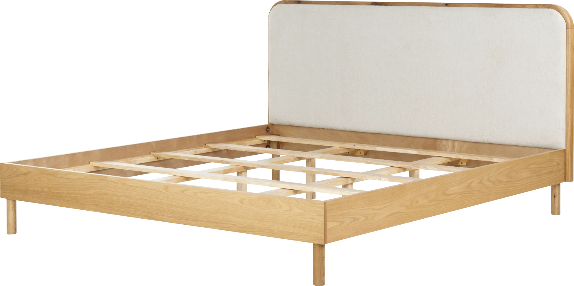 Enrith Natural King Bed - Image 1