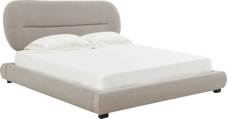 Agatha Light Brown Queen Bed