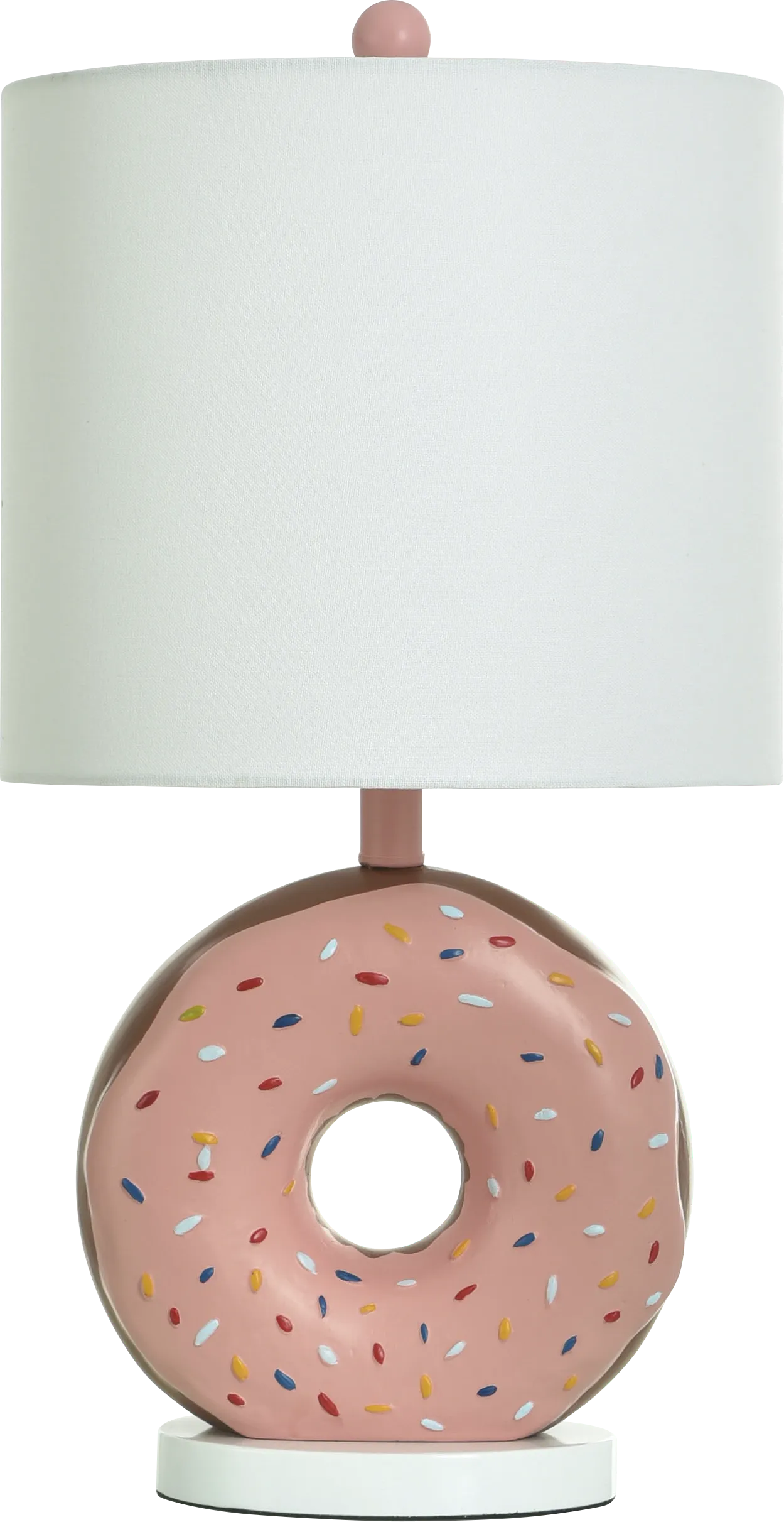 Kids Donut Dream Pink Table Lamp - Image 1