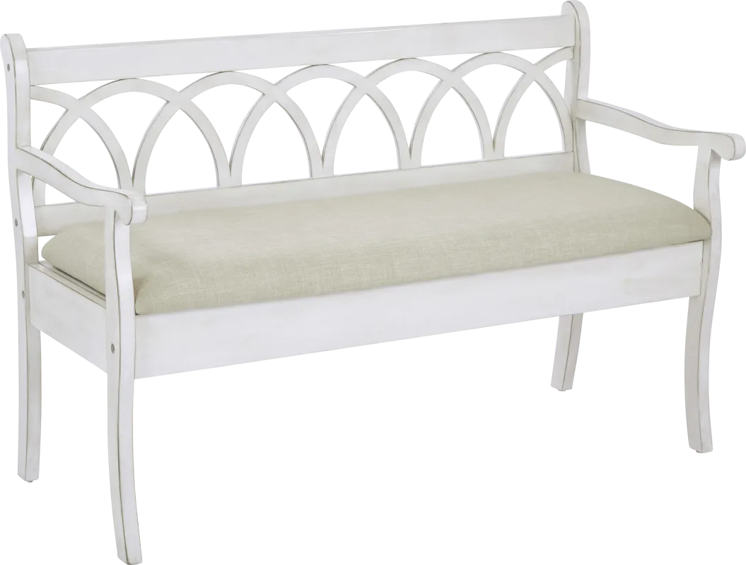 Arhun White Bench