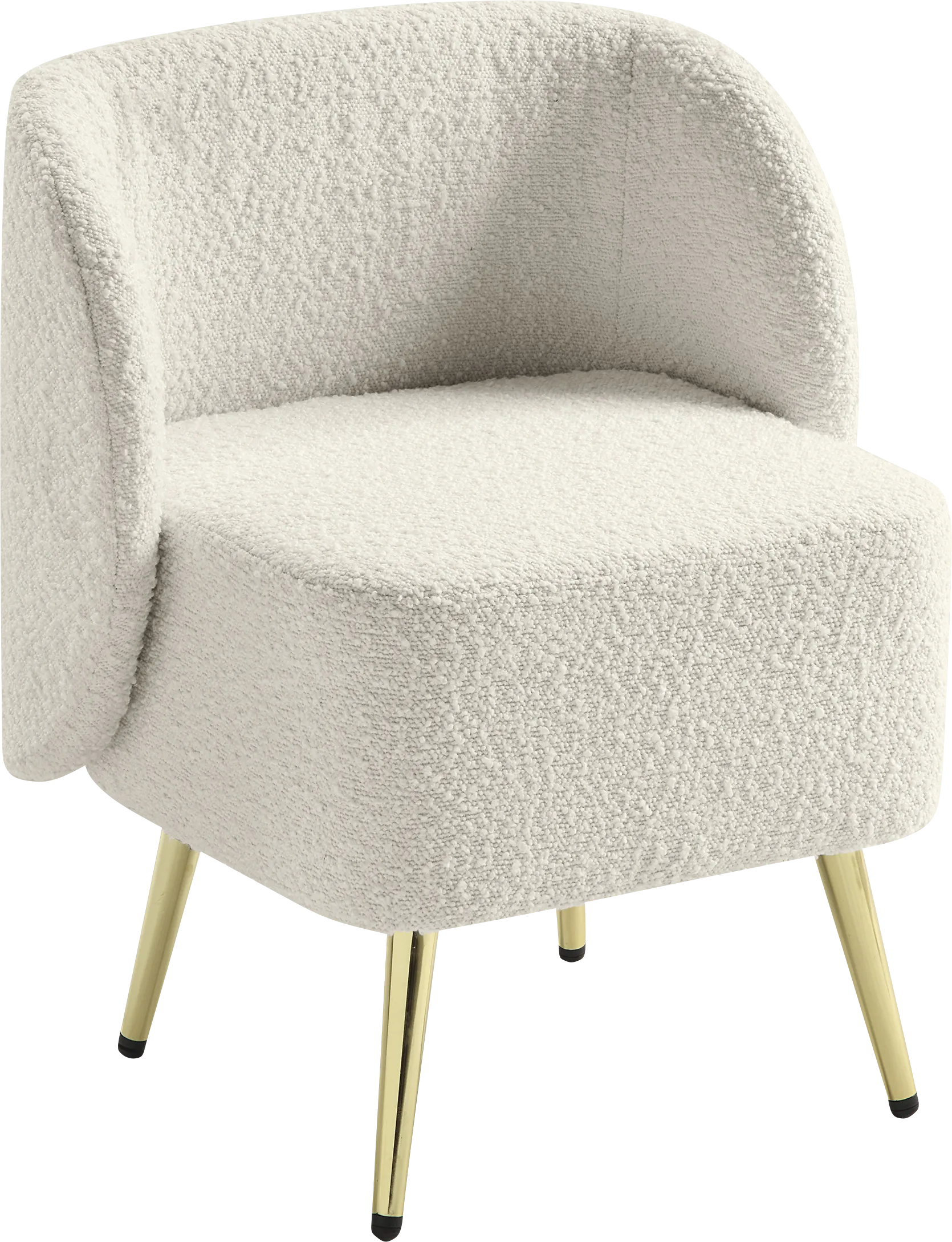 Aeron Cream Vanity Chair - Thumbnail - Image 1