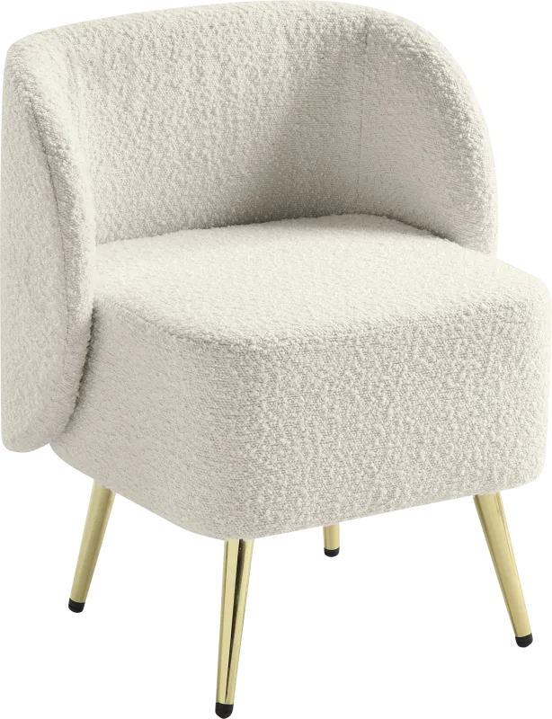 Aeron Cream Vanity Chair