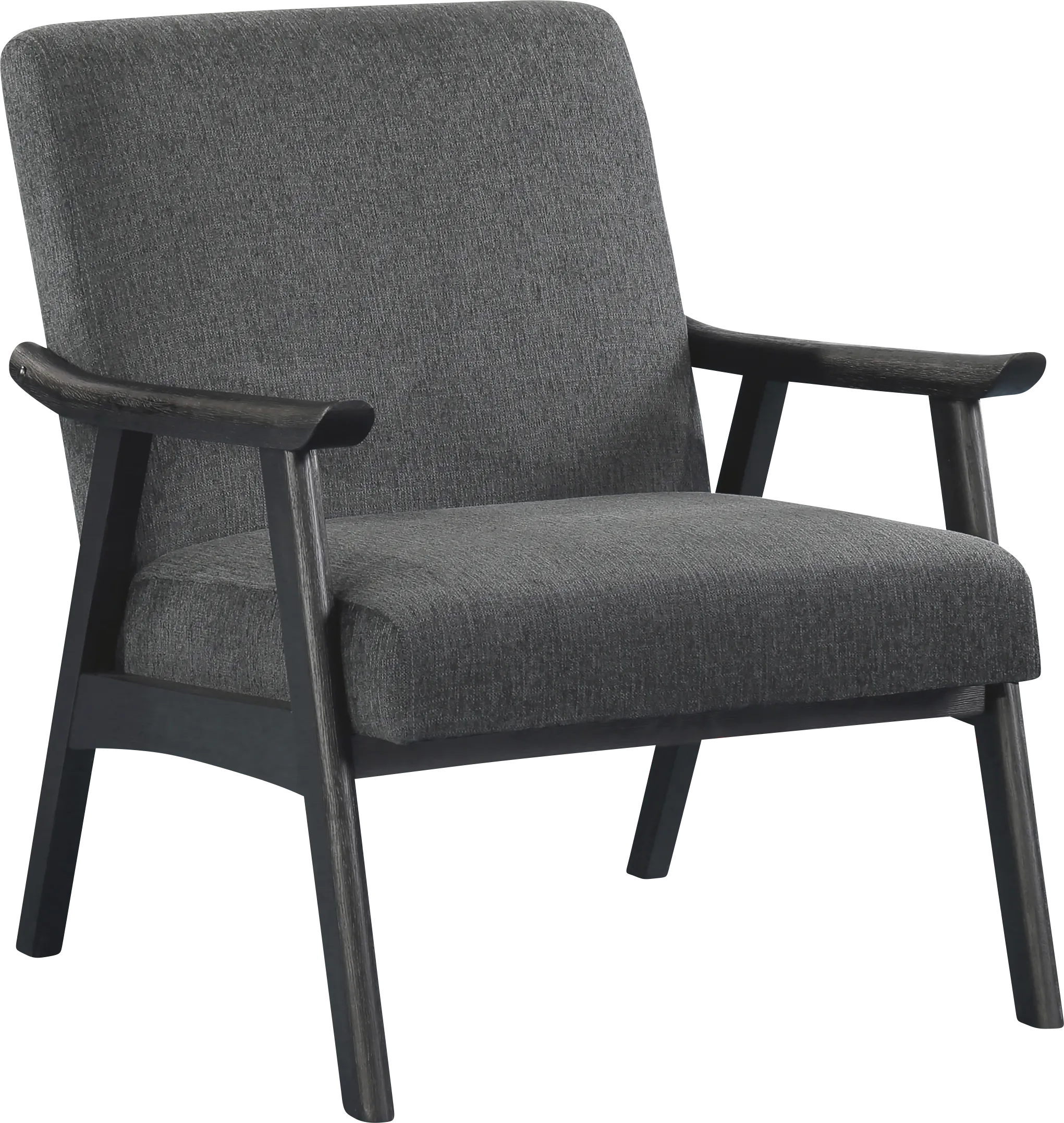 Bursch Gray Armchair - Thumbnail - Image 1