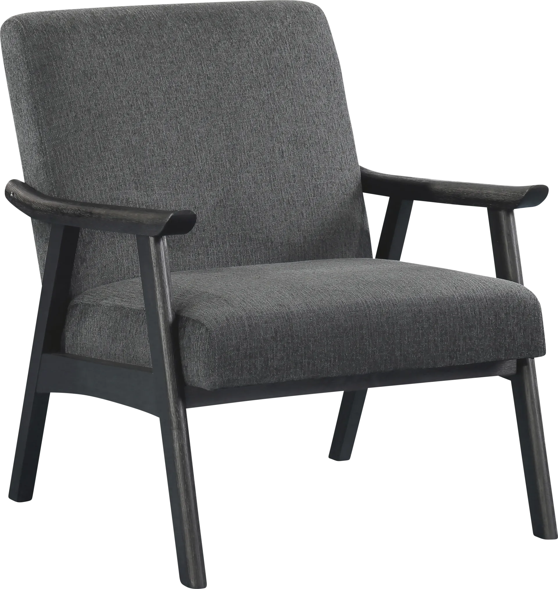 Bursch Gray Armchair - Image 1