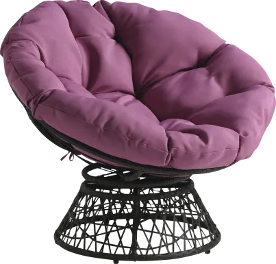 Jazel Purple Accent Chair