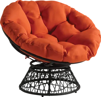 Jazel Orange Accent Chair