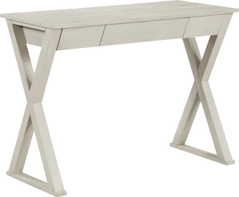 Meline White Writing Desk