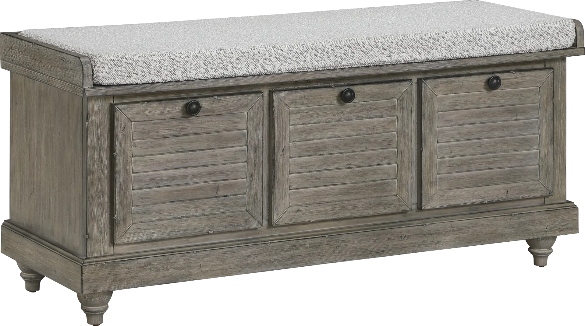 Asseth Brown Storage Bench
