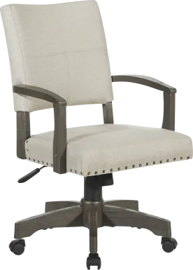 Kabasele Gray Desk Chair