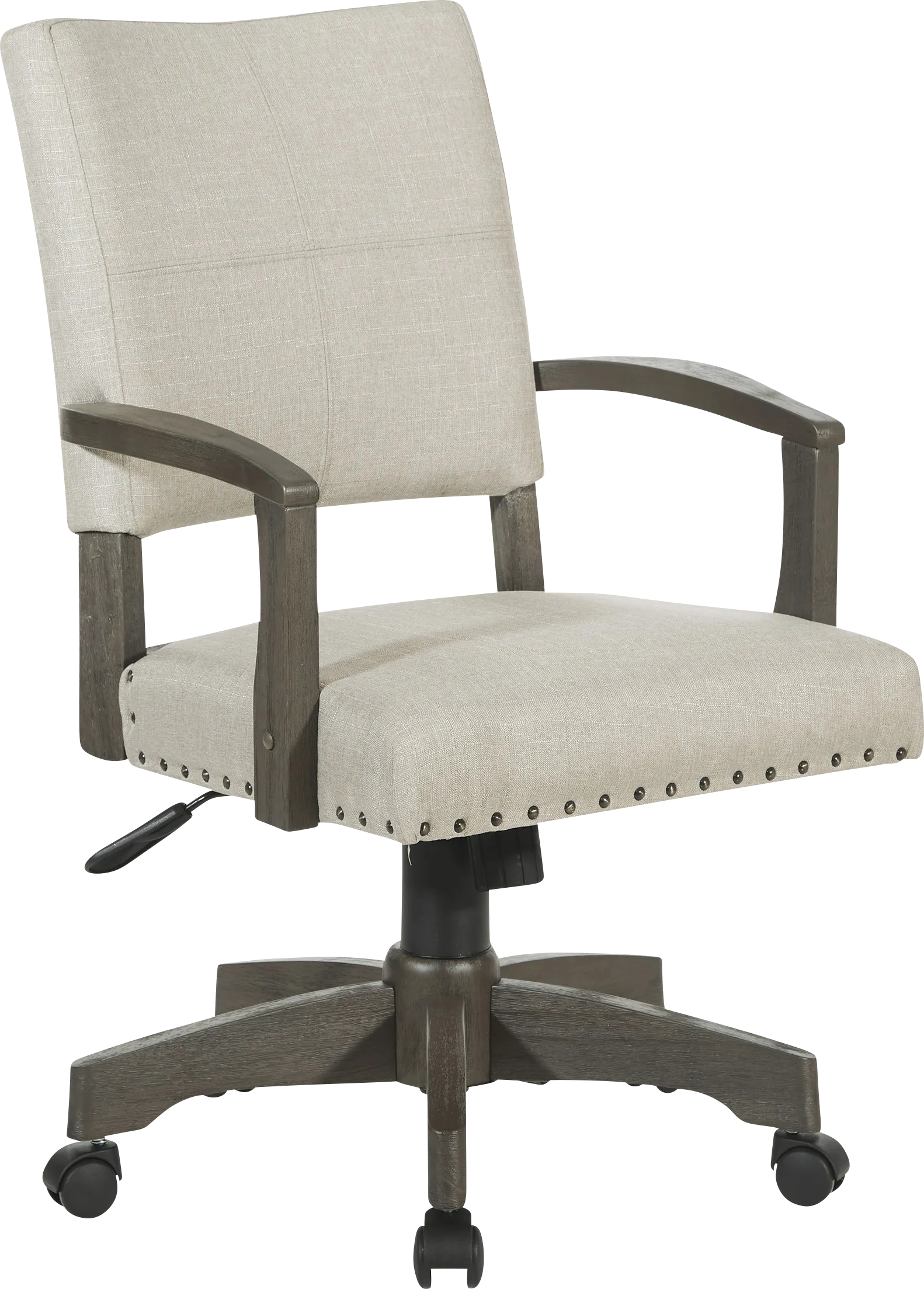 Kabasele Gray Desk Chair - Image 1