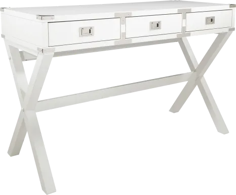 Benttom White Desk