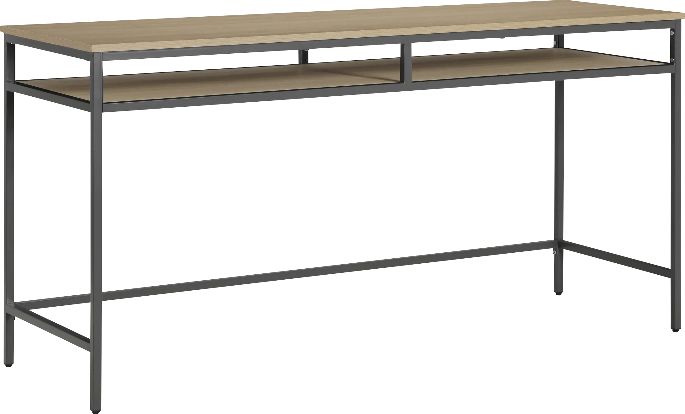 Leshi Brown Writing Desk - Thumbnail - Image 1