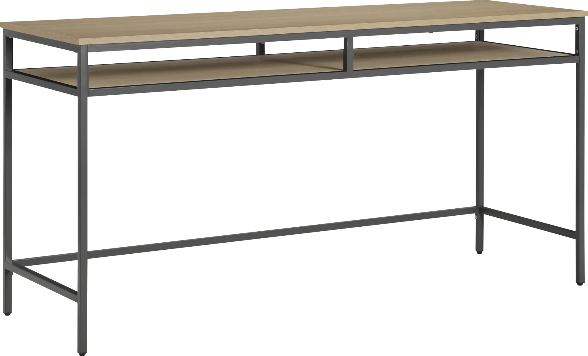 Leshi Brown Writing Desk - Image 1