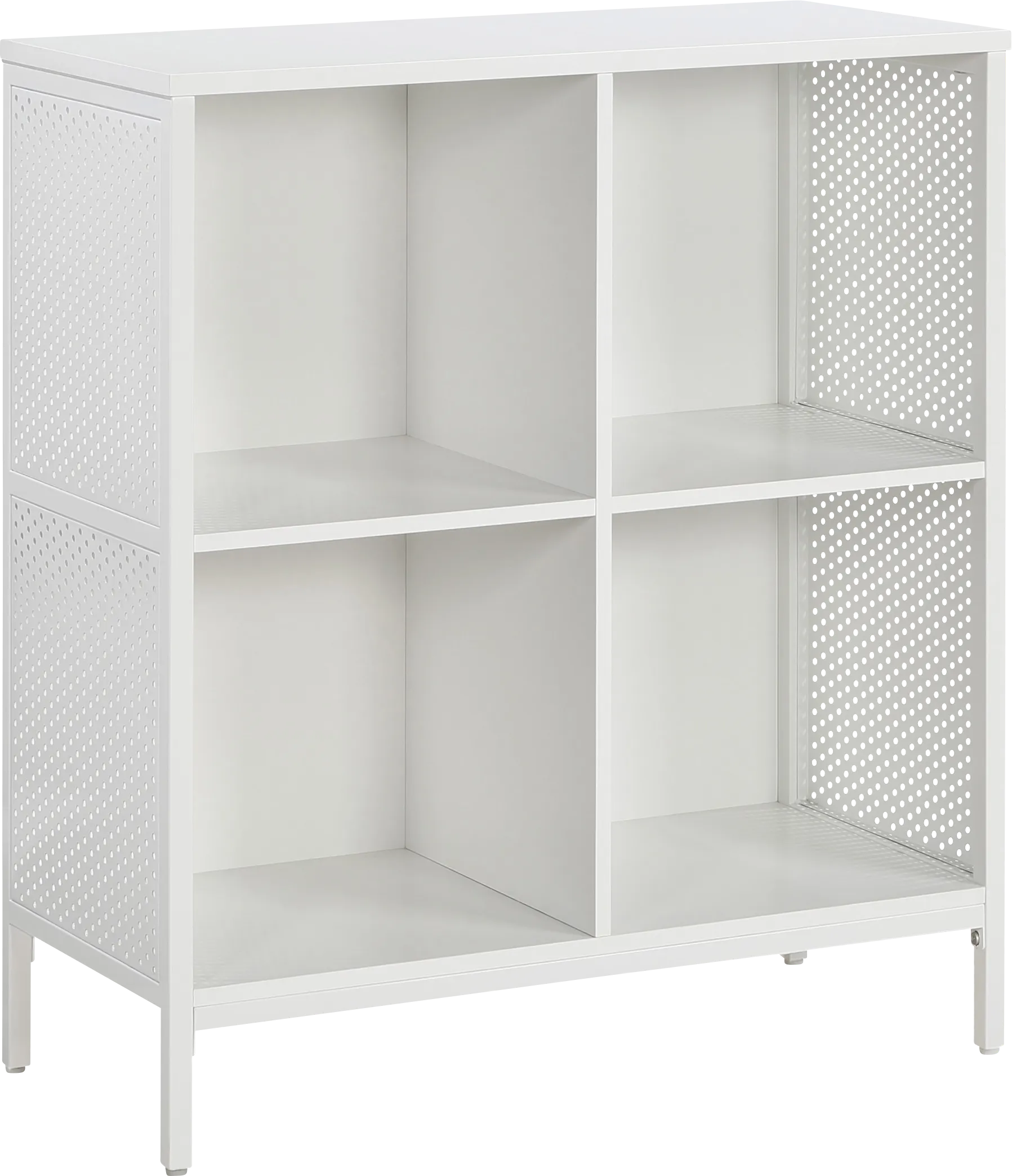 Cohlin White Bookcase - Thumbnail - Image 1