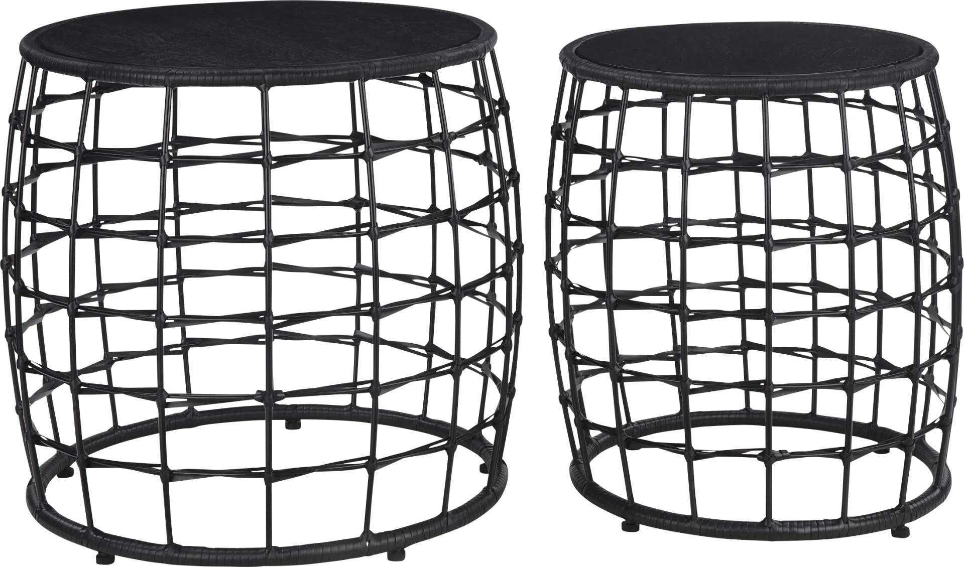 Kimlly Black Nesting Table - Image 1