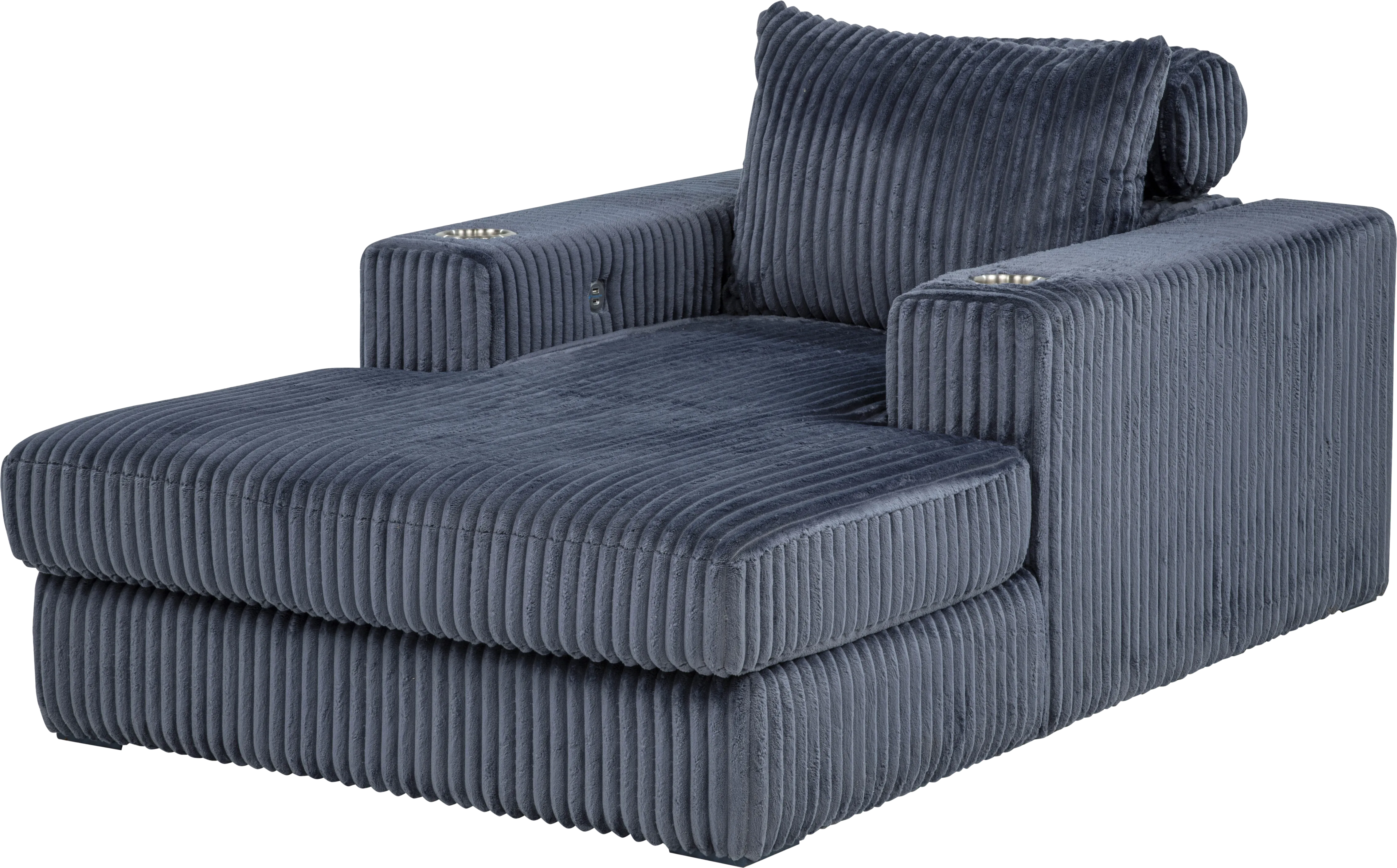 Kids Hepburn Blue Chaise - Thumbnail - Image 1
