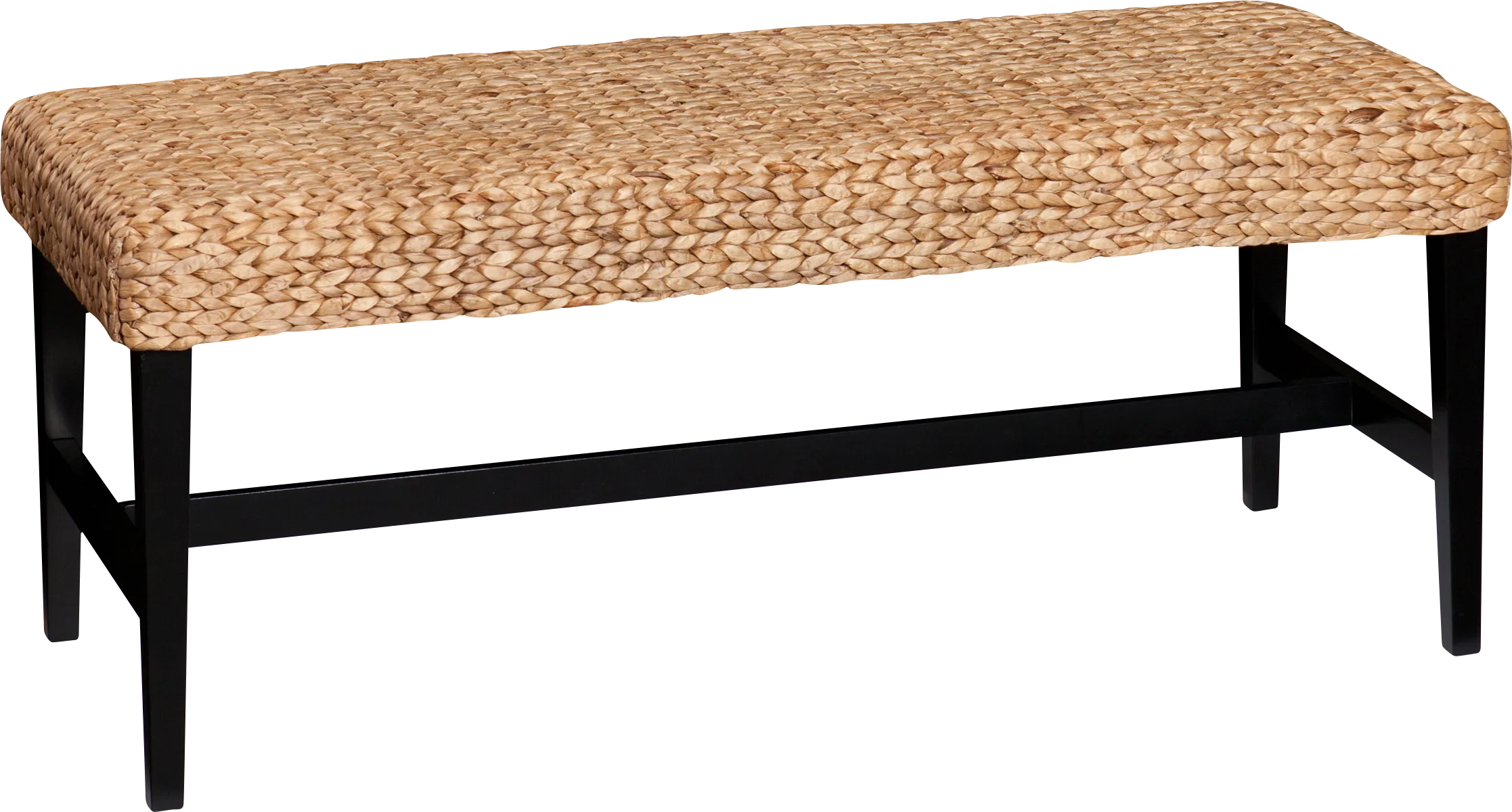 Bursard Black Accent Bench - Image 1