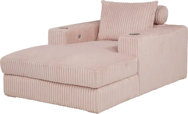 Kids Hepburn Pink Chaise